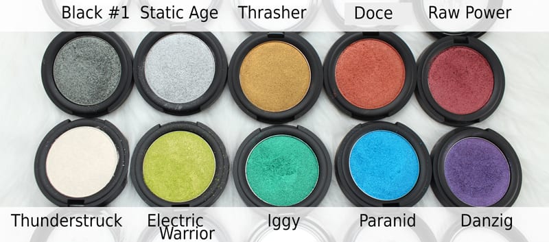 Kat Von D Metal Crush eyeshadows