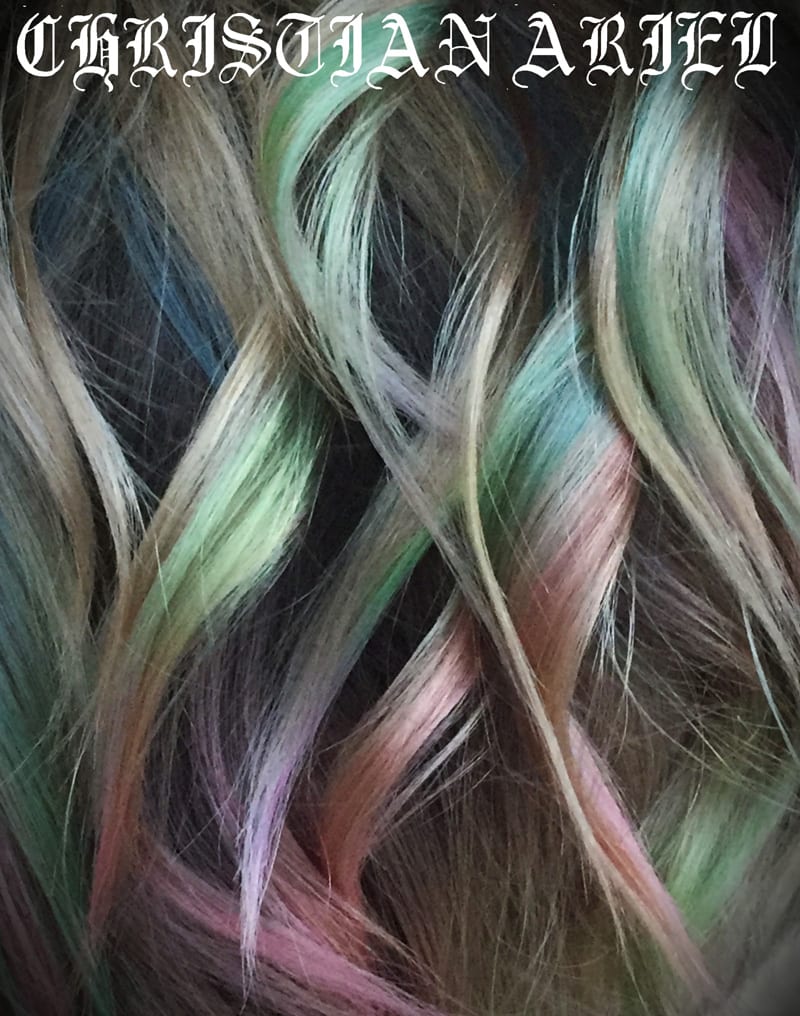 Marbeled Pastel Pravana Hair