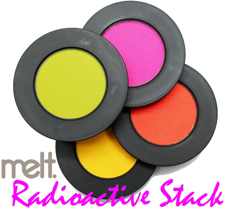 Melt Cosmetics Radioactive Eyeshadow Stack
