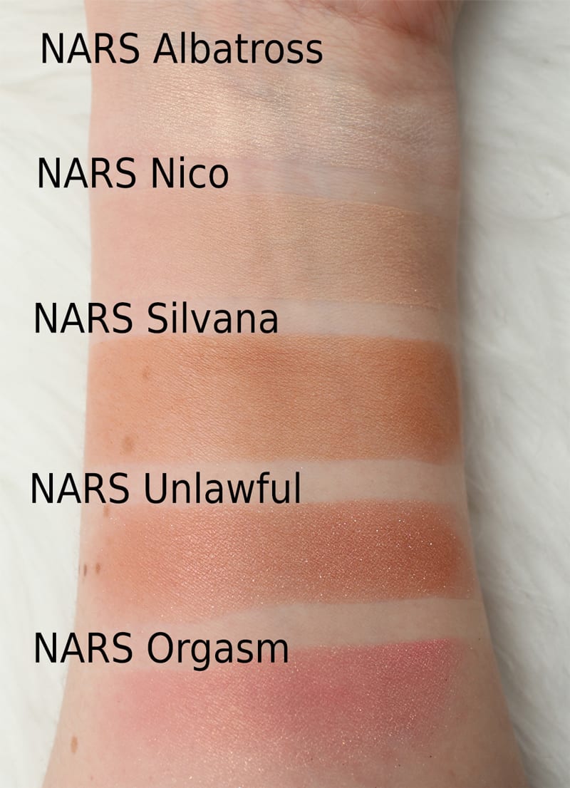 NARS Blushes