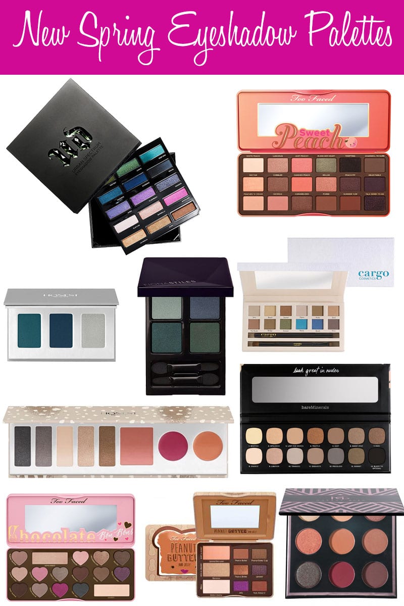 Top 10 New Spring Eyeshadow Palettes