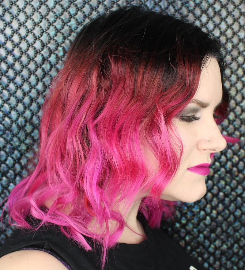 Hot Pink Hair for Spring