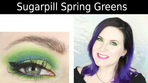 Sugarpill Spring Green Tutorial