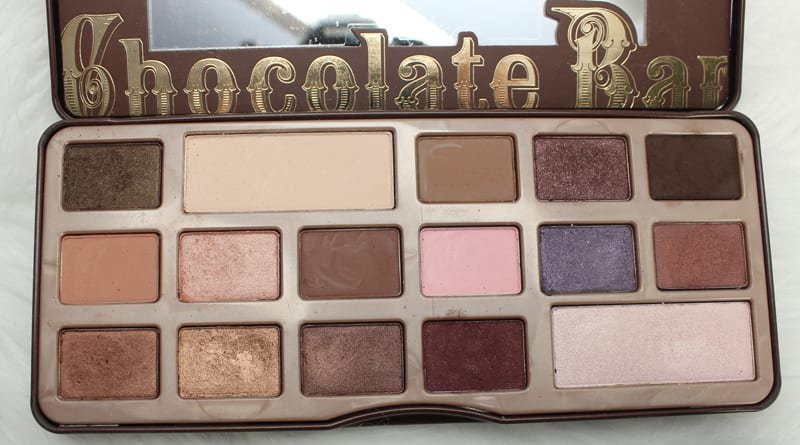 Too Faced Chocolate Palettes Comparisons - Original Chocolate Bar Palette