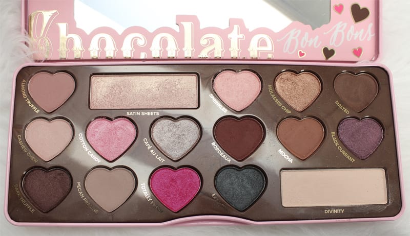 Too Faced Chocolate Palettes Comparisons - Chocolate Bon Bons Palette