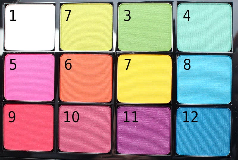 Viseart Bright Editorial Palette Review and swatches