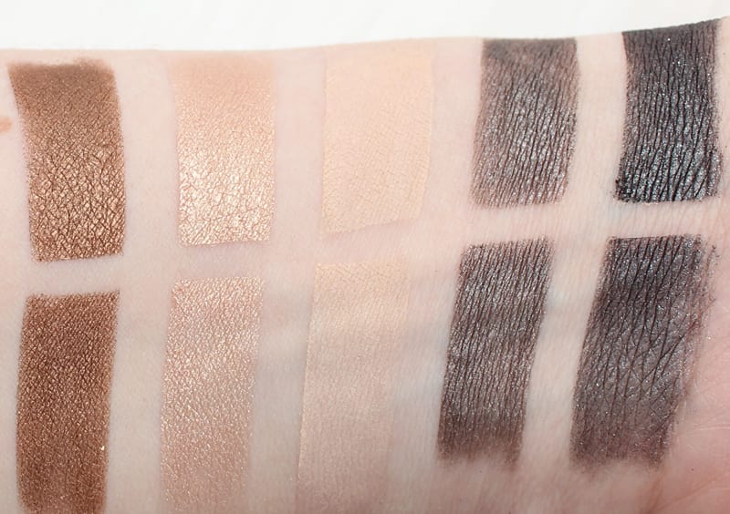 Honest Beauty Eyeshadow Trios Review & Swatches