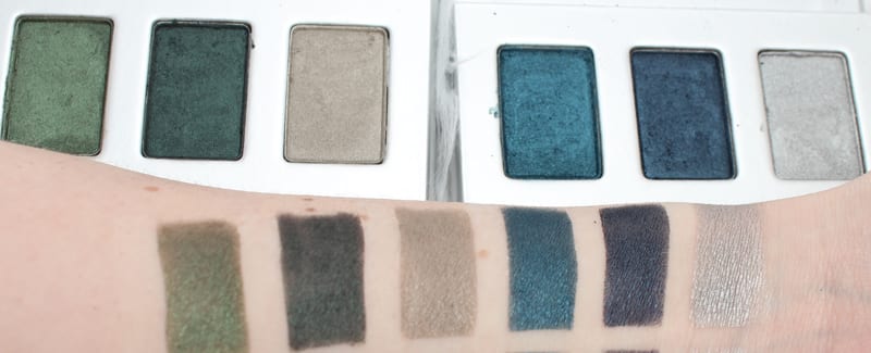 Honest Beauty Forest Green and Ocean Blue Trios