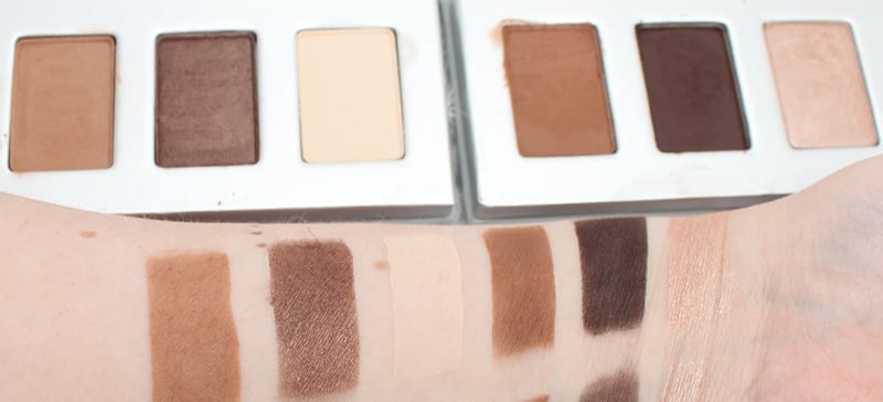 Honest Beauty Sable Brown and Soft Sand Trios