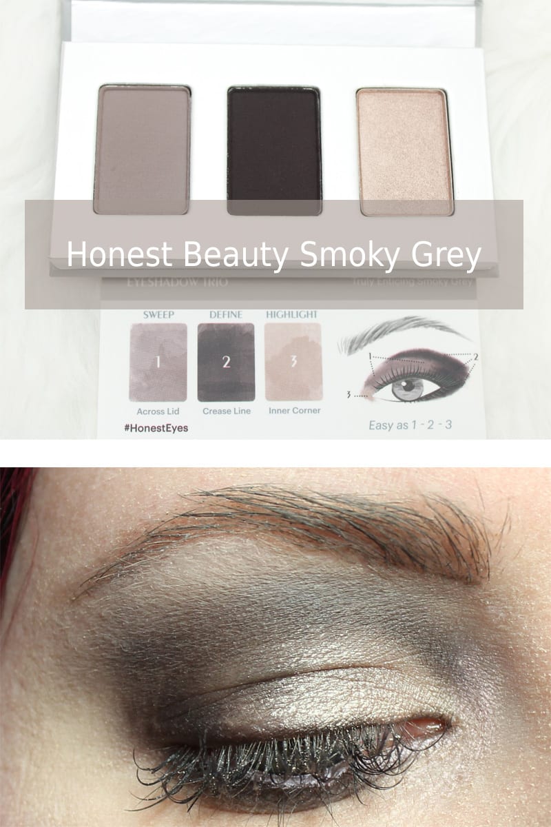Honest Beauty Smoky Grey Look