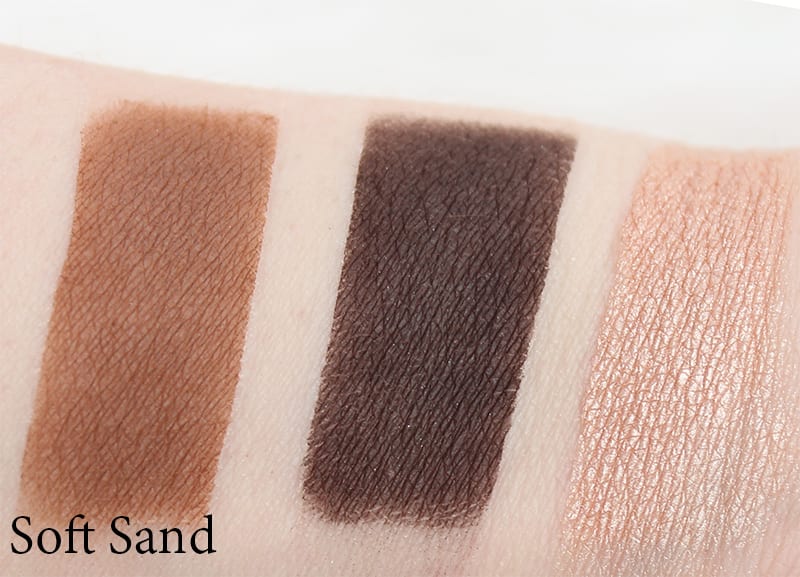 Honest Beauty Soft Sand Trio Swatches, Review, Look