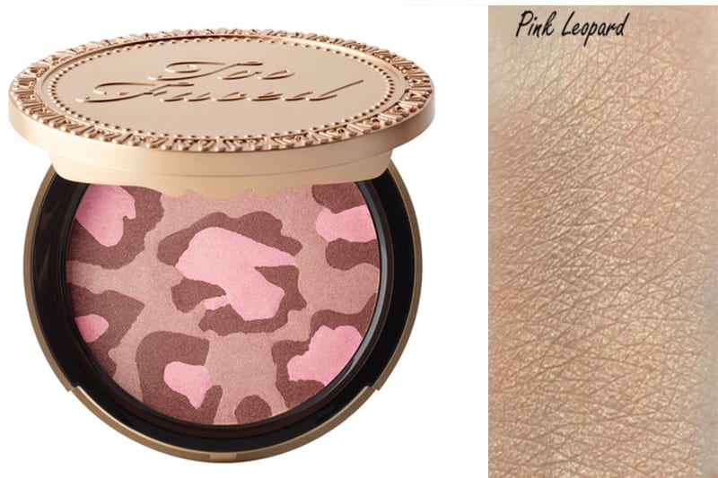 Too Faced Pink Leopard Bronzer Swatch