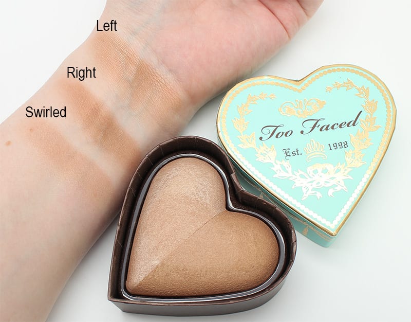 Too Faced Sweet Tea Swatches