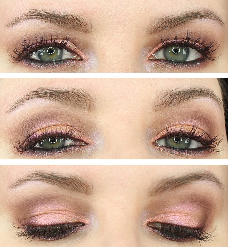 Urban Decay Fireball Look for Hooded Eyes on Pale Skin