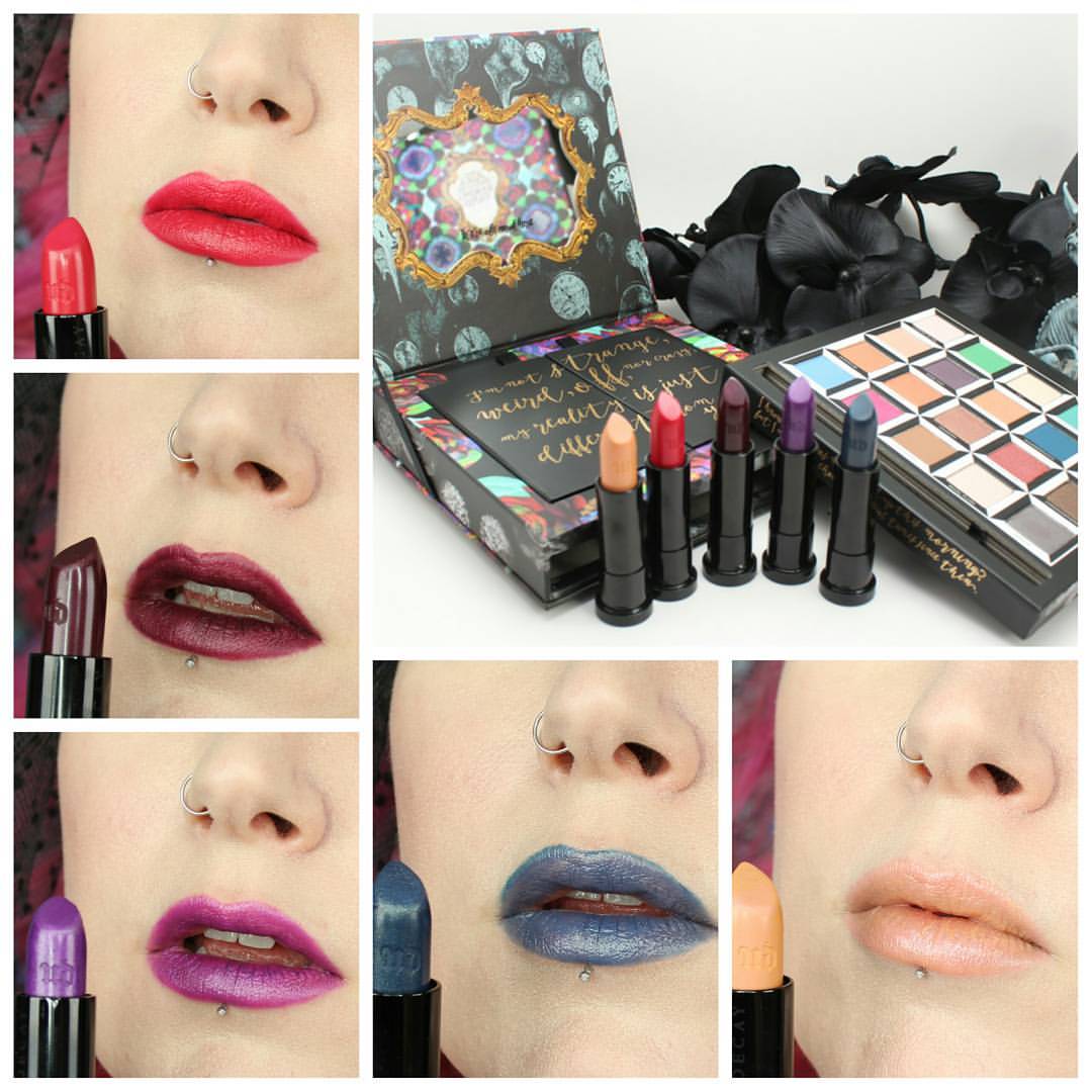 Urban Decay Alice Through the Looking Glass Palette and Lipsticks Video