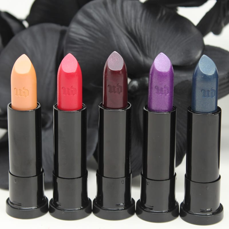 Urban Decay Alice Through the Looking Glass Lipsticks Review and Swatches
