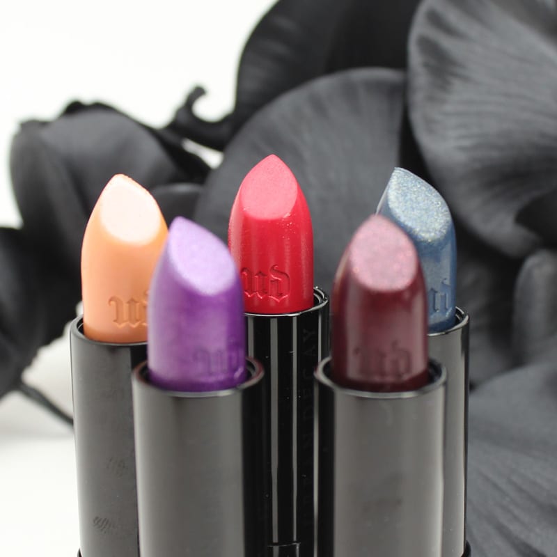 Urban Decay Alice Through the Looking Glass Lipsticks Review and Swatches