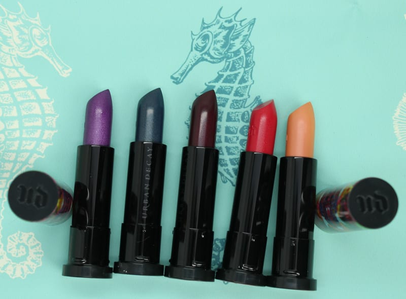 Urban Decay Alice Through the Looking Glass Lipsticks Review and Swatches