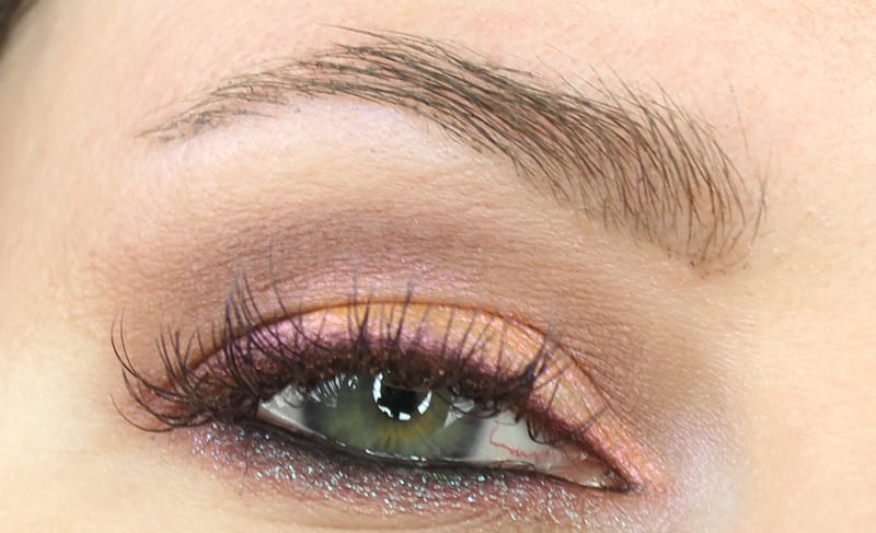 Wearing Urban Decay Fireball, Laced, Punk, and Solstice Eyeshadows