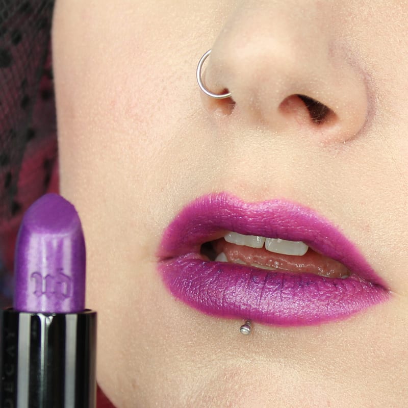 Urban Decay Mad Hatter Lipstick Swatch