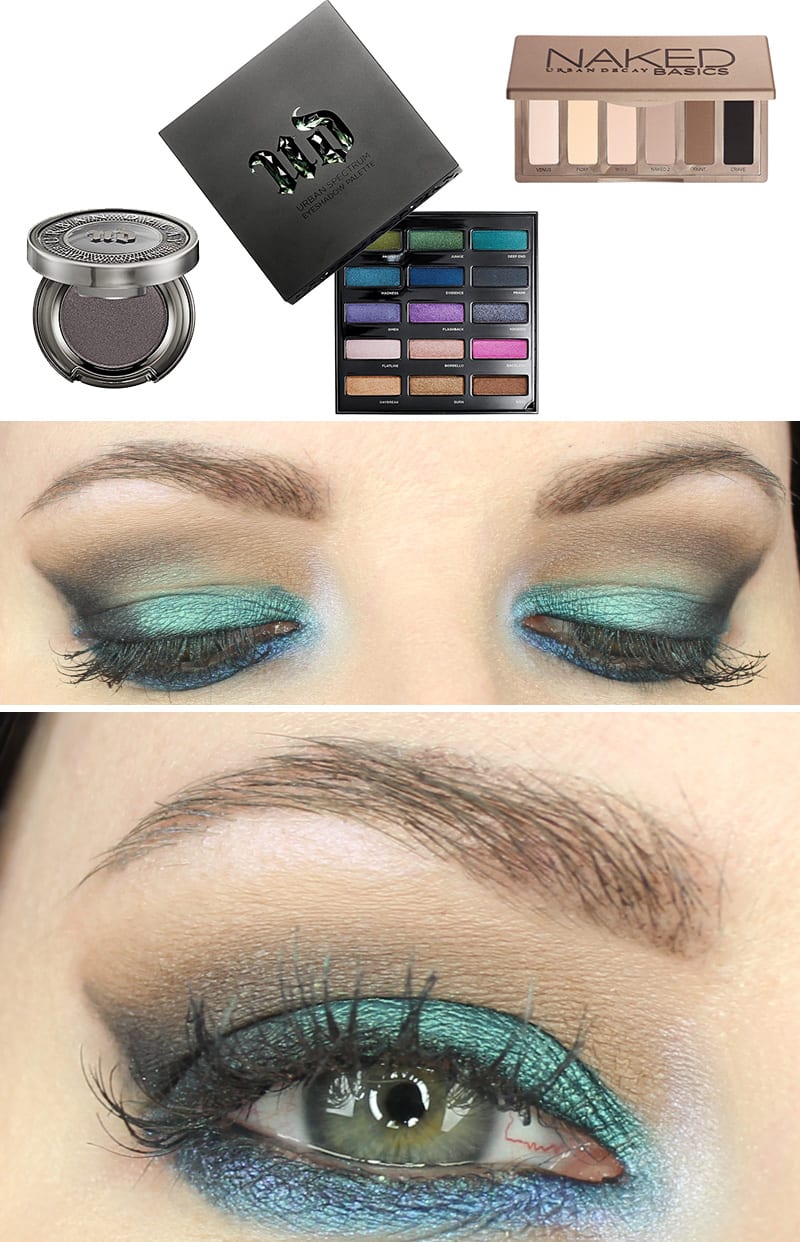 Urban Decay Spectrum Palette Look