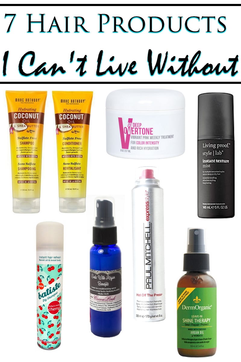 7 Hair Products I Can’t Live Without