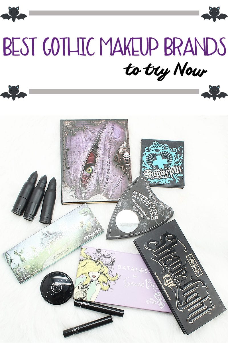 BEST GOTHIC AFFORDABLE MAKEUP  Goth Starter Kit for beginner