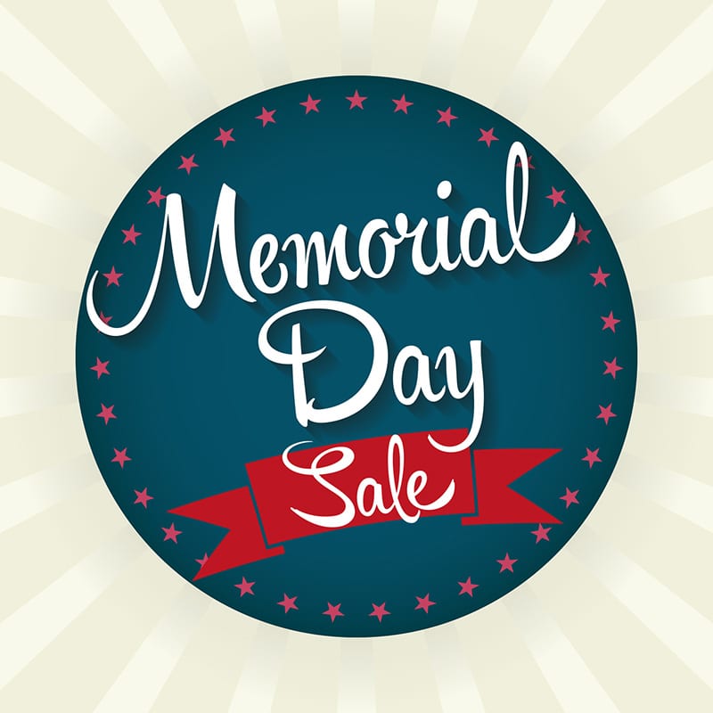 Memorial Day Sales