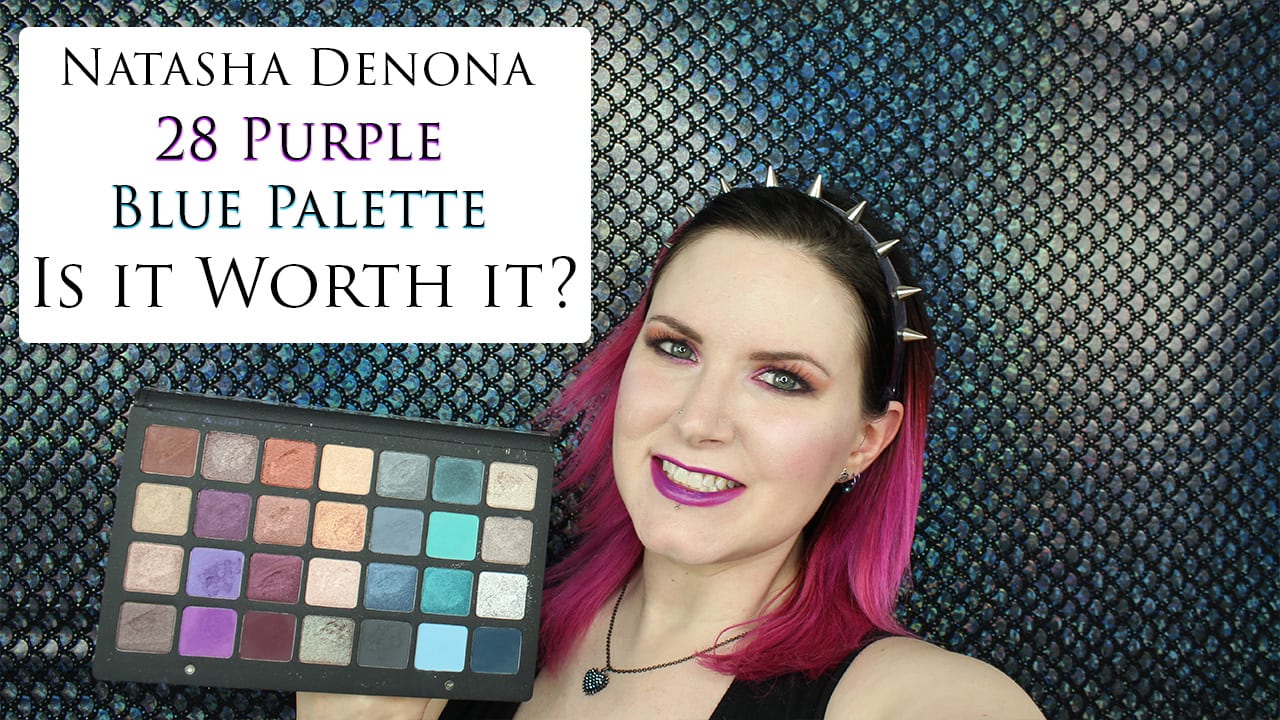 Natasha Denona 28 Purple Blue Eyeshadow Palette