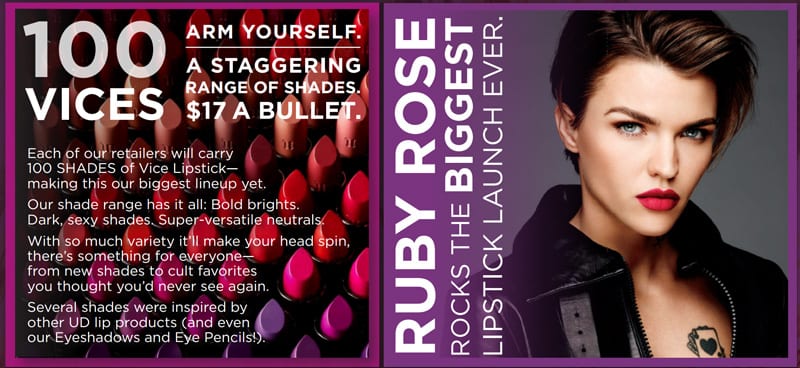 Ruby Rose for Urban Decay