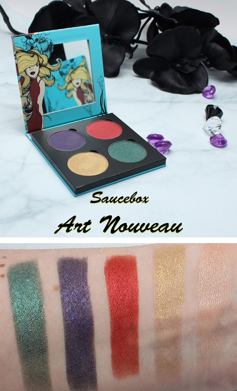 Saucebox Art Nouveau Palette