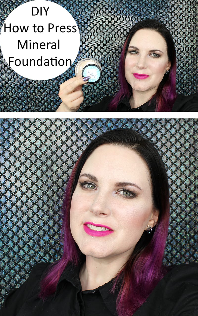 How to Press Mineral Foundation