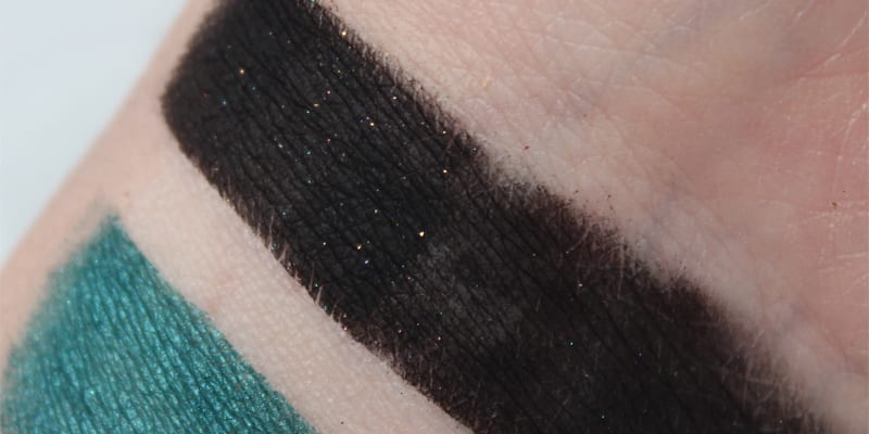 Jeffree Star Black Rainbow swatch