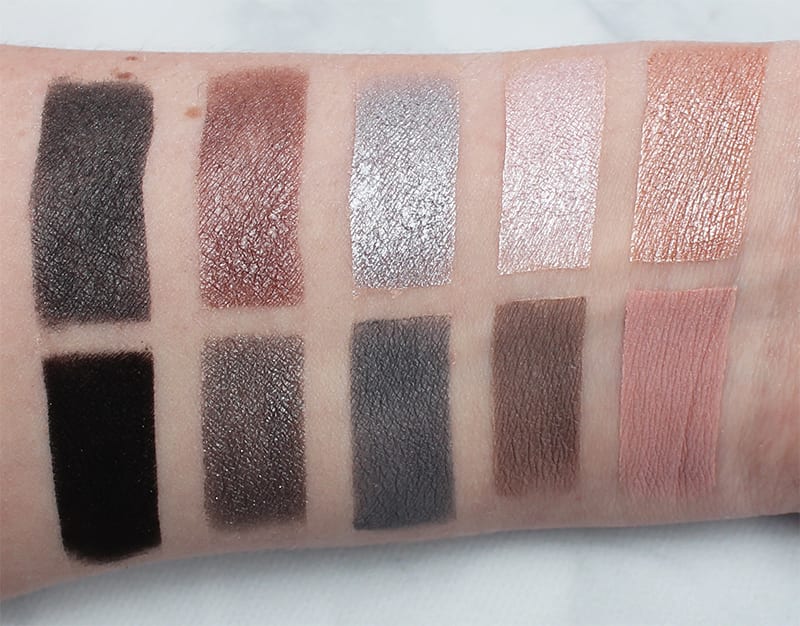 Makeup Geek Grey Palette Review, Swatches, Looks