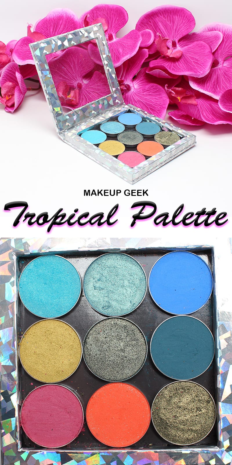 Makeup Geek Tropical Palette Review Swatches Dupes