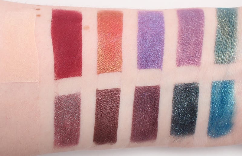 My Pretty Zombie Duochrome Eyeshadows Swatches and Review