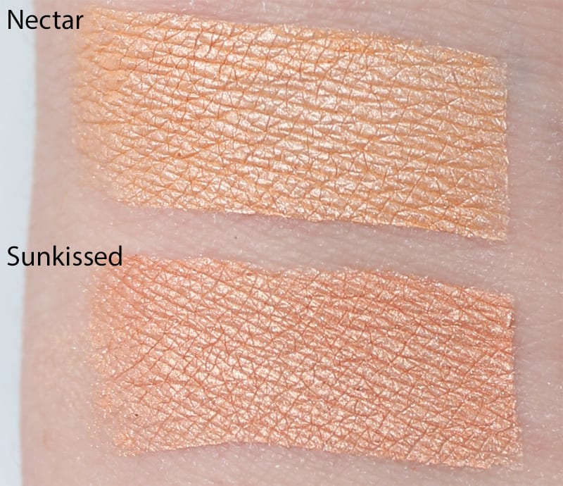 Silk Naturals Sunkissed dupe for Too Faced Nectar swatch