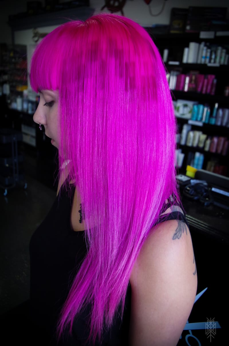 Pravana Wild Orchid and Hot Pink Pixelated. 