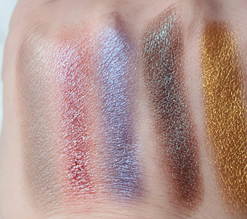 Fyrinnae Pressed Eyeshadows Review and Swatches