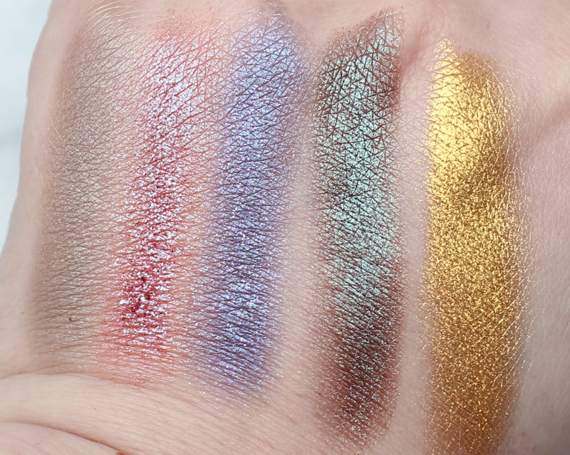 Fyrinnae Pressed Eyeshadows Review and Swatches