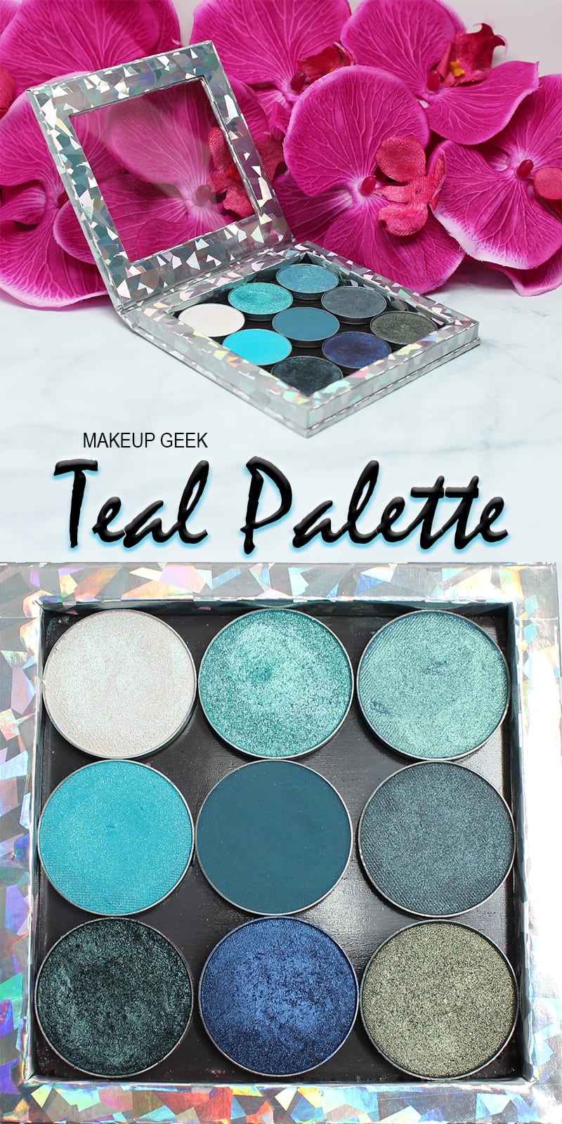 Makeup Geek Teal Palette