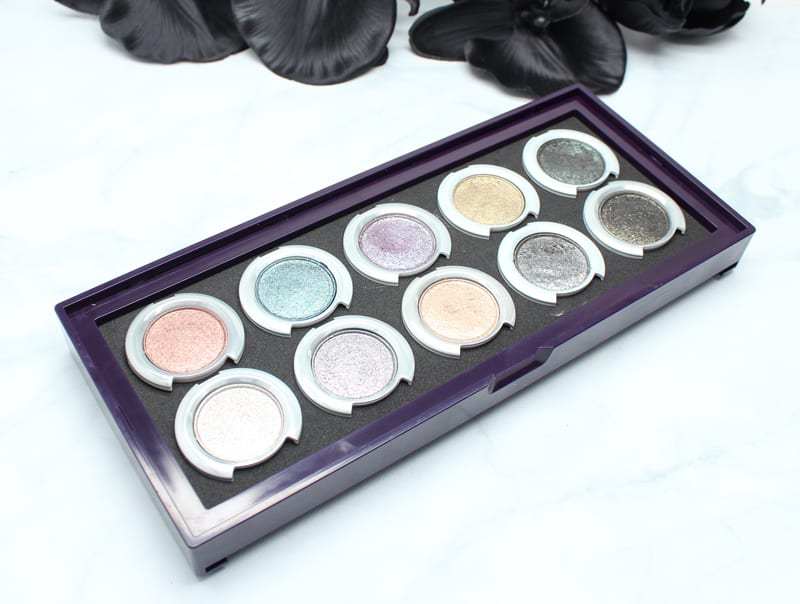 Urban Decay Moondust Eyeshadow Singles Swatches Review