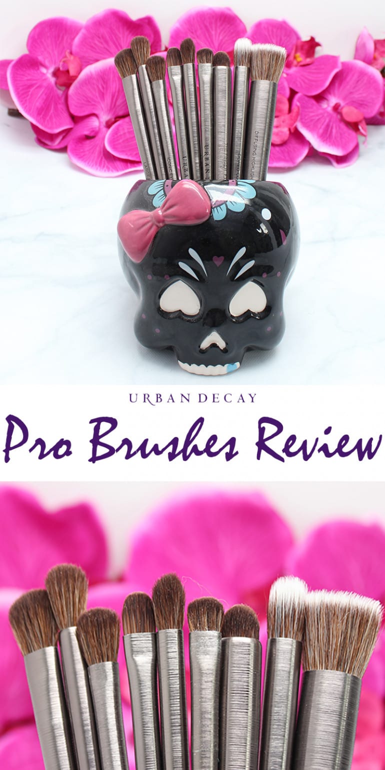 Urban Decay Pro Brushes Review and Comparison Video