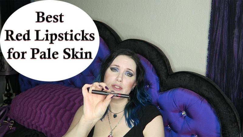 The Best Red Lipsticks for Fair Skin and Pale Skin. Lip swatches!