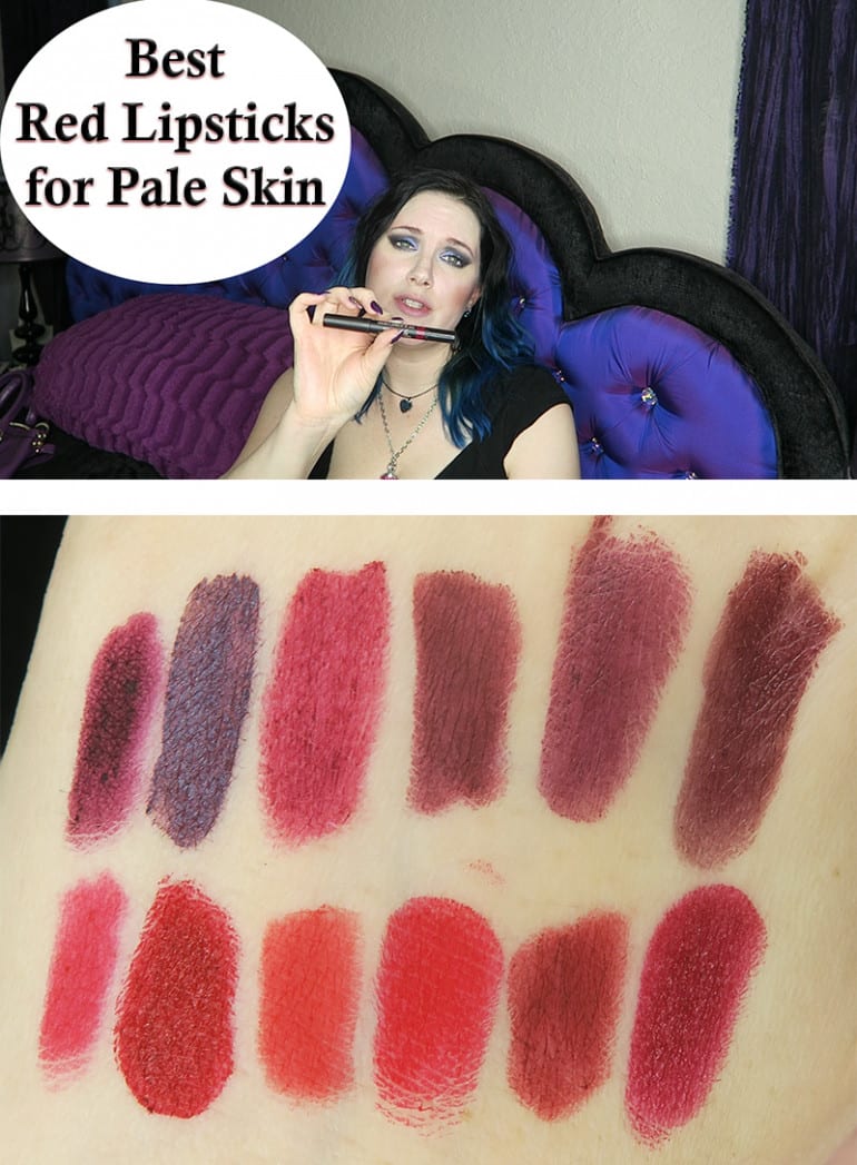 The Best Red Lipsticks For Fair Skin And Pale Skin Lip Swatches 9740