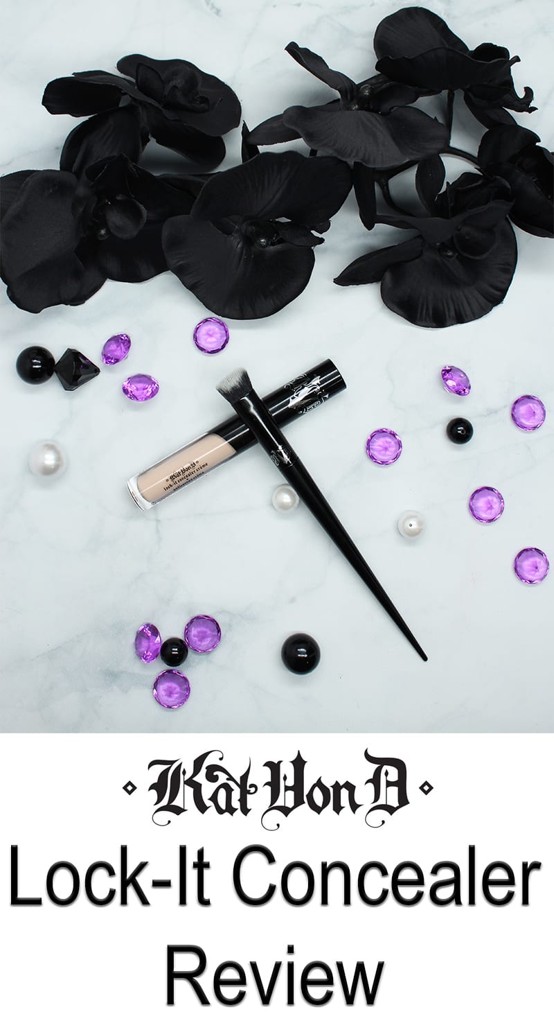 Kat Von D Lock-It Concealer Creme Review and swatches