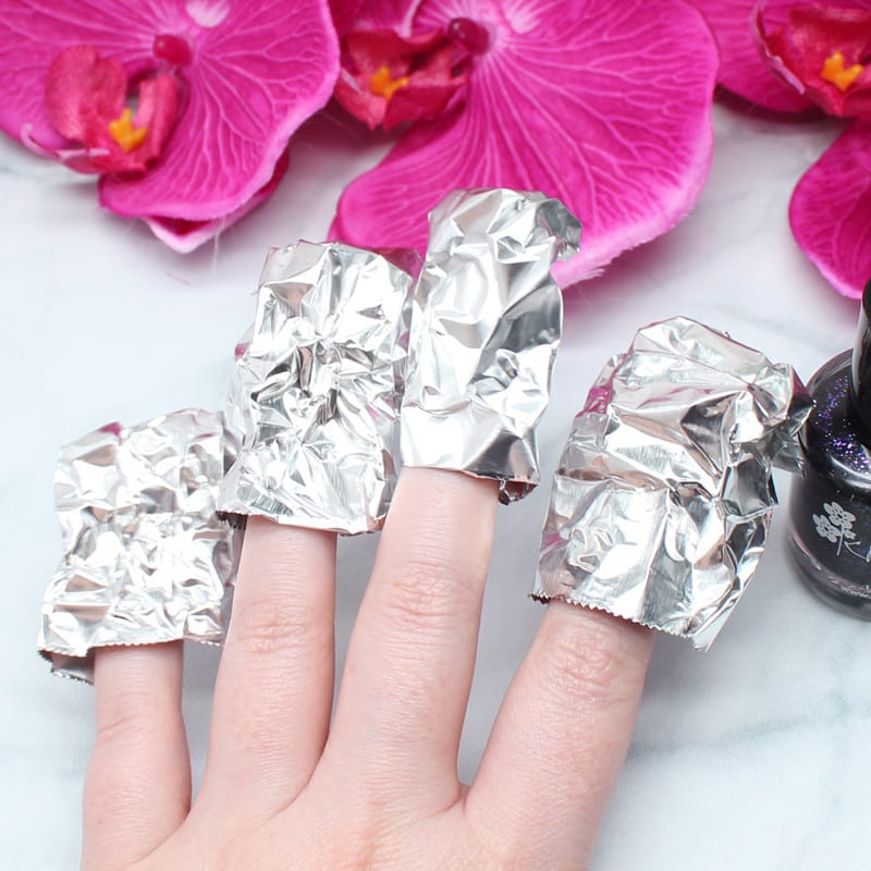 Aluminum Foil Beauty Hack