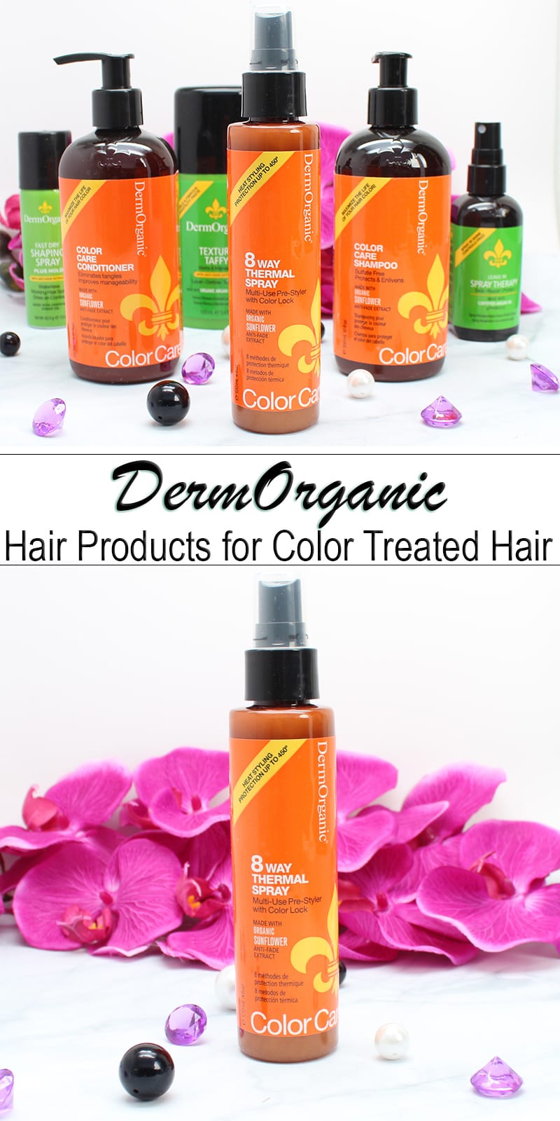 DermOrganic Color Care Hair Care - Hair products for color treated hair