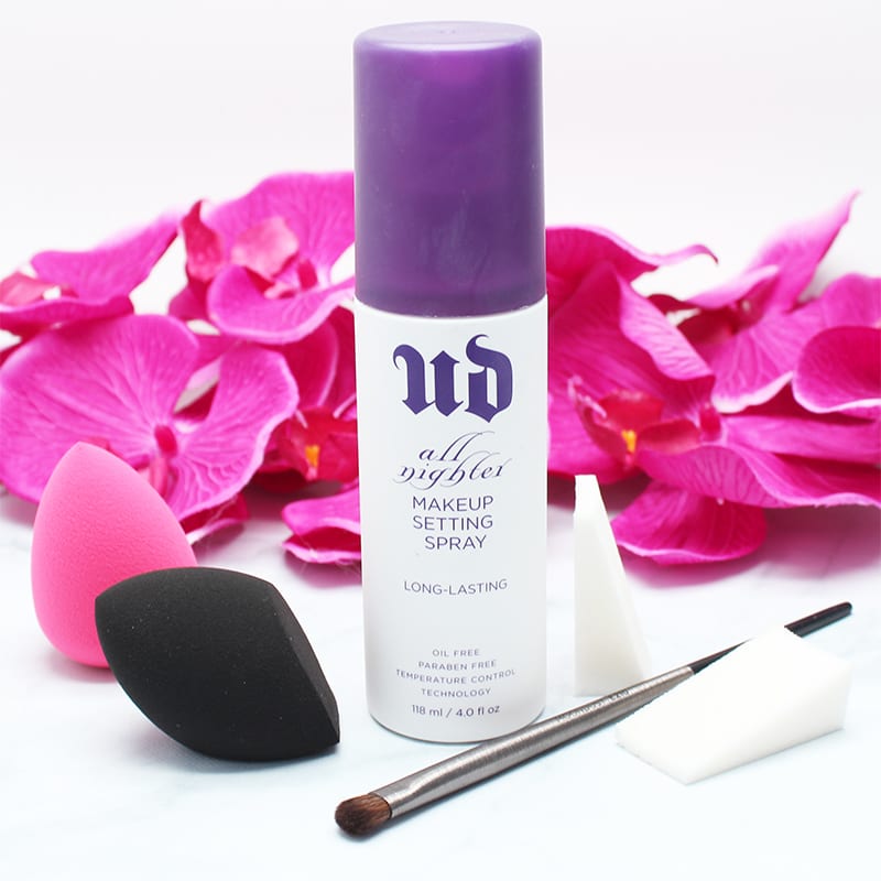 More Life Changing Beauty Hacks - Urban Decay All Nighter Spray is Multi-Purpose