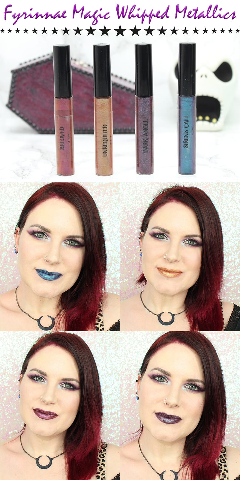 Fyrinnae Magic Whipped Metallics Lipsticks